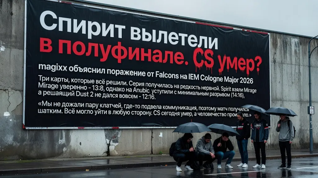 Spirit вылетели в полуфинале. CS умер?