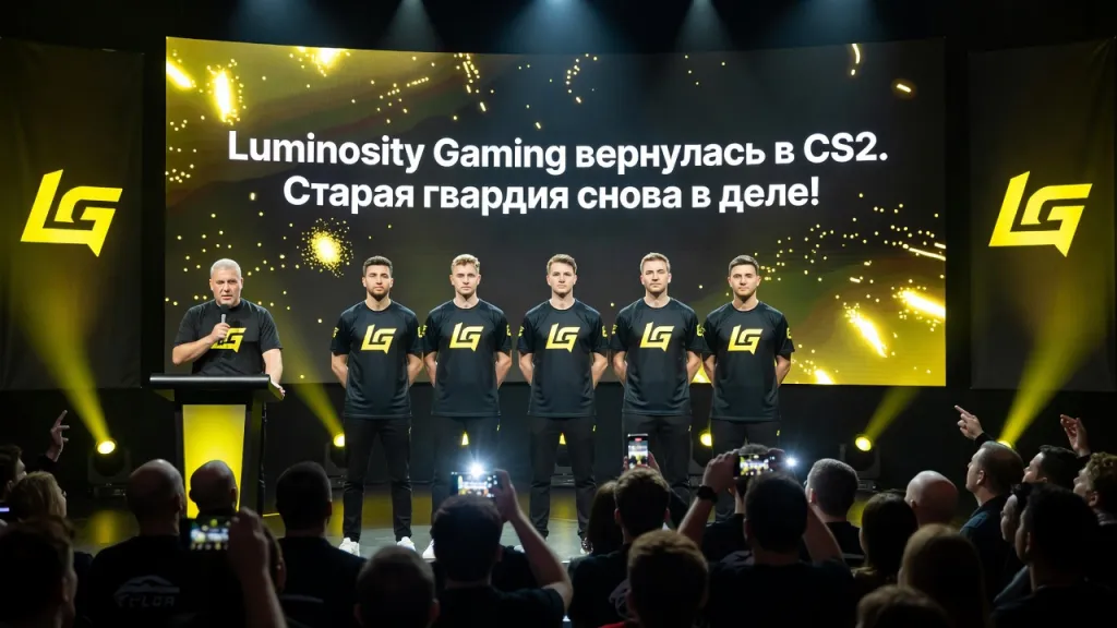 Luminosity Gaming вернулась в CS2. Старая гвардия снова в деле!